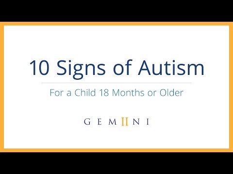 10 Signs of Autism | Gemiini - Signs of Autism in Children